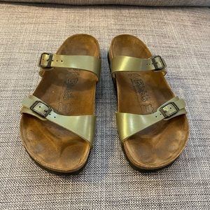 Birkenstock Birki’s green sz 38